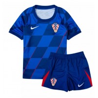 Fotbalové Dres Chorvatsko Dětské Venkovní ME 2024 Krátký Rukáv (+ trenýrky)